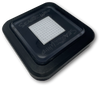 Royal Blue Underwater LED Light Puck Waterproof 12v 6500 lumen Single