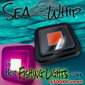Underwater LED Light Puck Full Spectrum Waterproof 12v 6500 lumen Single